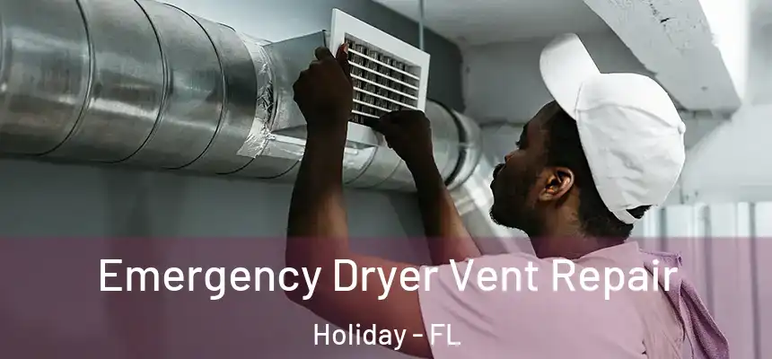 Emergency Dryer Vent Repair Holiday - FL